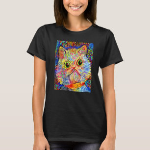 Camiseta GATO IMPRESIONISTA Kitten Kitty Soy Una Madre Gato