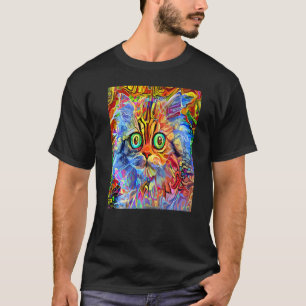Camiseta GATO IMPRESIONISTA Kitten Kitty Soy Una Madre Gato