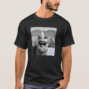Camiseta Gato indio americano nativo y pueblo indígena T