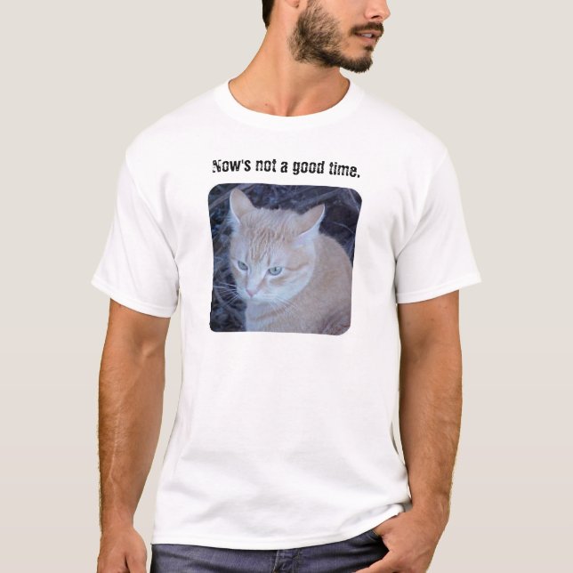 Camiseta Gato infeliz (Anverso)