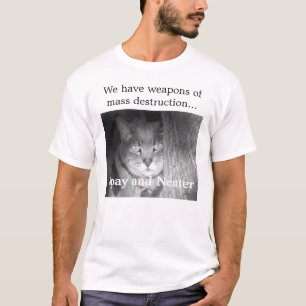 Camiseta Gato internacional de Riley del misterio