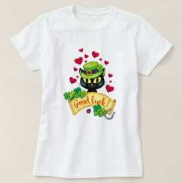 Camiseta ¡Gato irlandés afortunado!