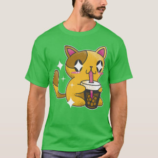 Camiseta Gato Japón dulce Otaku Harajuku 205