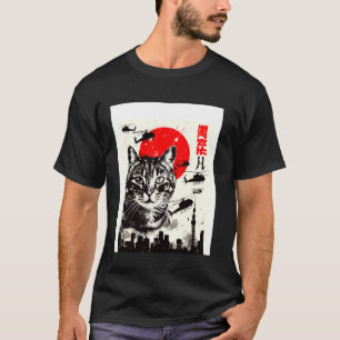Camiseta Gato Japonés Catzilla 1