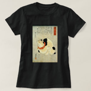 Camiseta Gato japonés, Utagawa Kuniyoshi