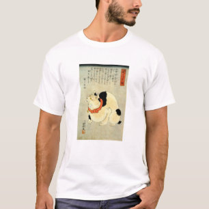 Camiseta Gato japonés, Utagawa Kuniyoshi