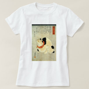 Camiseta Gato japonés, Utagawa Kuniyoshi