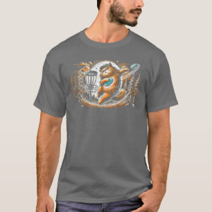 Camiseta Gato jugando Disc Golf Deportes Frolfer Atleta Jue