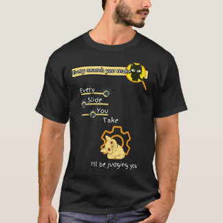 Camiseta Gato juzgándote