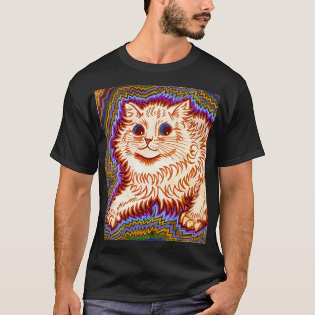 Camiseta Gato Kaleidoscope (Anverso)