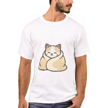 Gato Kawaii Adorable Acurrucado en una Manta Acoge