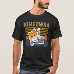 Camiseta Gato Kimeowra JIU JITSU vintage Kimura n' Kimeowra