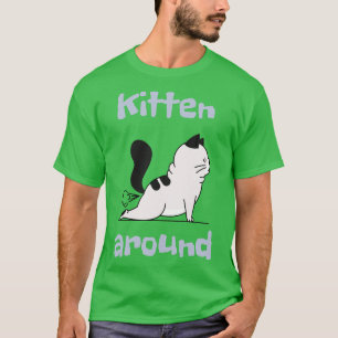 Camiseta Gato Kitten alrededor de Cat Fart Funny