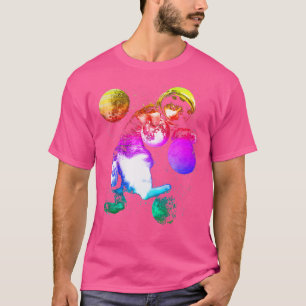 Camiseta Gato Kitty Astronauta Animal Face Galaxia