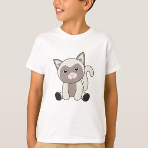 Camiseta Gato Kitty Fur Nose Cute Animales Niños