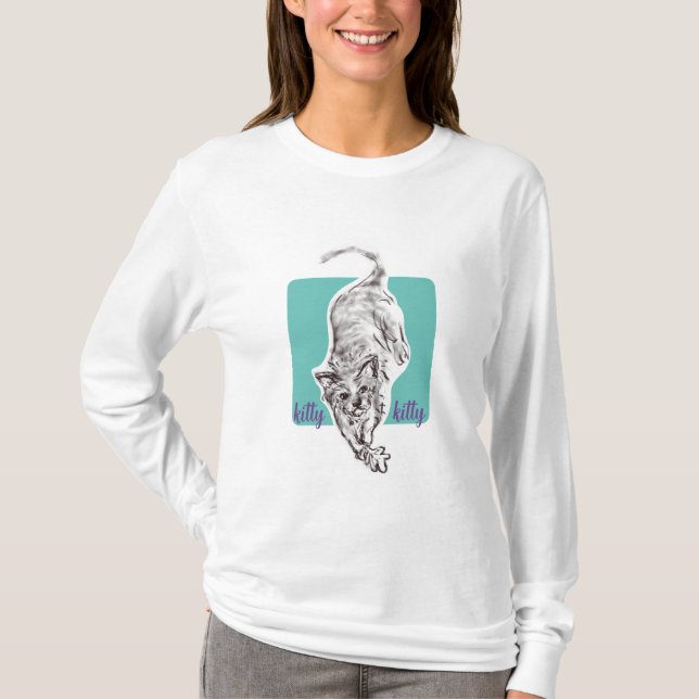 Camiseta Gato Kitty-Kitty (Anverso)