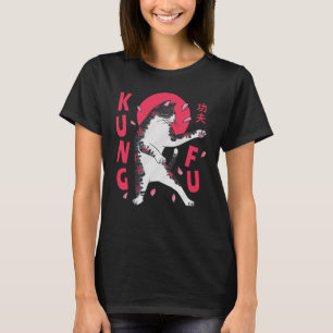 Camiseta Gato Kung Fu