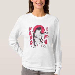 Camiseta Gato Kung Fu