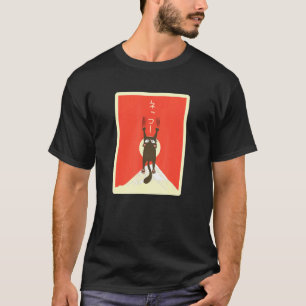 Camiseta Gato Lágrimas Paisaje Mt Fuji Fondo Japonés Neko
