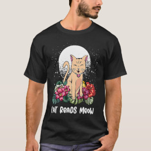 Camiseta Gato Lee Gato Humor Gatito Chistes de Papá 1