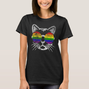 Camiseta Gato Lgbt Apoya El Orgullo Arcoiris La Traducción 
