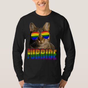 Camiseta Gato Lgbt Gay Prige Purride Cat Lgbtq Hombres Muje