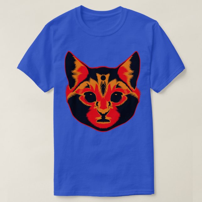 Camiseta gato lindo (Diseño del anverso)