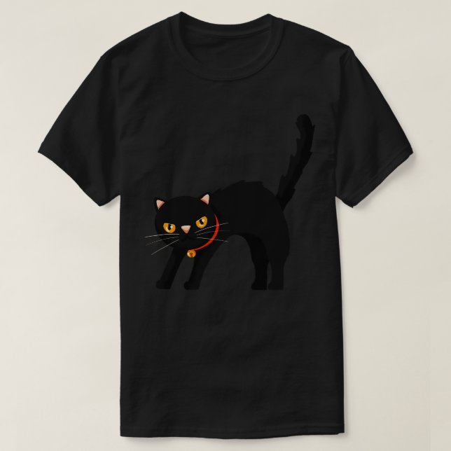 Camiseta Gato lindo 1 (Diseño del anverso)