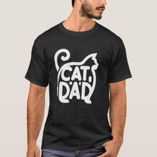 Camiseta Gato Lindo Caliente Pata Papá Divertido Gráfico Ho