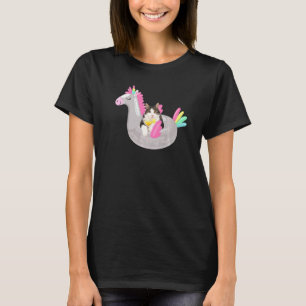 Camiseta Gato Lindo Con Margarita Y Kitten Flotante De Unic