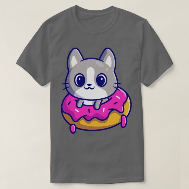 Camiseta Gato lindo con Personalizado de anillos2 (Diseño del anverso)