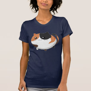 Camiseta Gato lindo del gatito del calicó de Kawaii