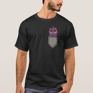 Camiseta Gato lindo gatito en el bolsillo Amo gatos 3
