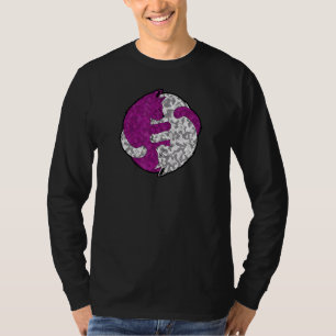 Camiseta Gato lindo gatos Ying Yang Yin Yang 10