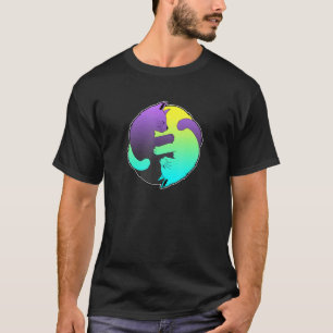 Camiseta Gato Lindo Gatos Ying Yang Yin Yang 5