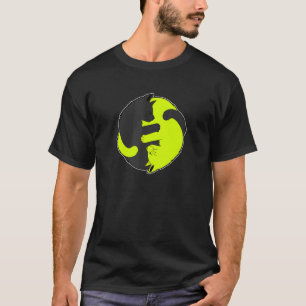 Camiseta Gato Lindo Gatos Ying Yang Yin Yang 8