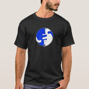 Camiseta Gato Lindo Gatos Ying Yang Yin Yang  9