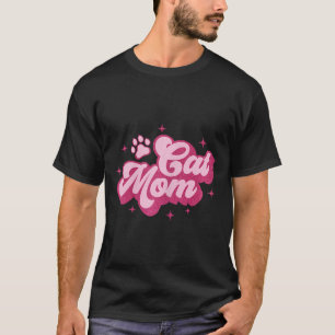 Camiseta Gato lindo Mam Cat Mama Kitty Kitten Cat Mom