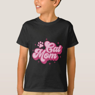 Camiseta Gato lindo Mam Cat Mama Kitty Kitten Cat Mom
