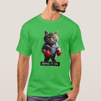 Camiseta Gato lindo MMA Muay boxeo tailandés TShirt