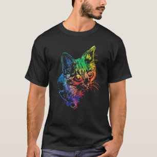 Camiseta Gato lindo para adopción gatita de color gitano gi