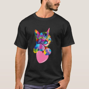 Camiseta Gato lindo para adopción gatita de color gitano gi