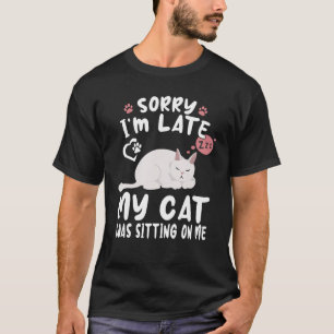 Camiseta Gato lindo para hombres Chiste gatos Mascota de ga