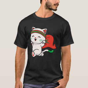 Camiseta Gato Lindo para Orgulloso de ser Marroquí  Fútbol 