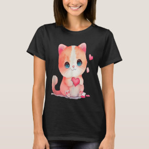 Camiseta Gato lindo presente para gatitos de color gitano