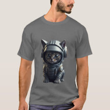 gato lindo que lleva uniforme de astronauta