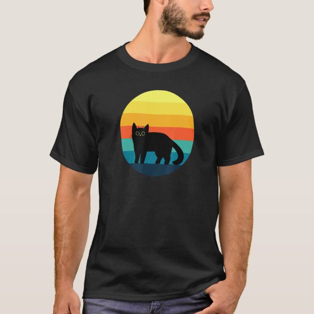 Camiseta gato lindo soleado (Anverso)