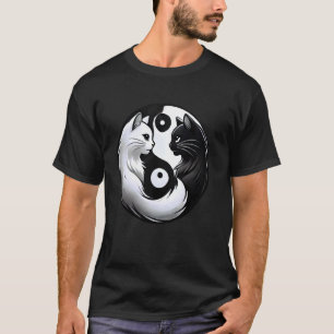 Camiseta Gato Lindo Yin Yang