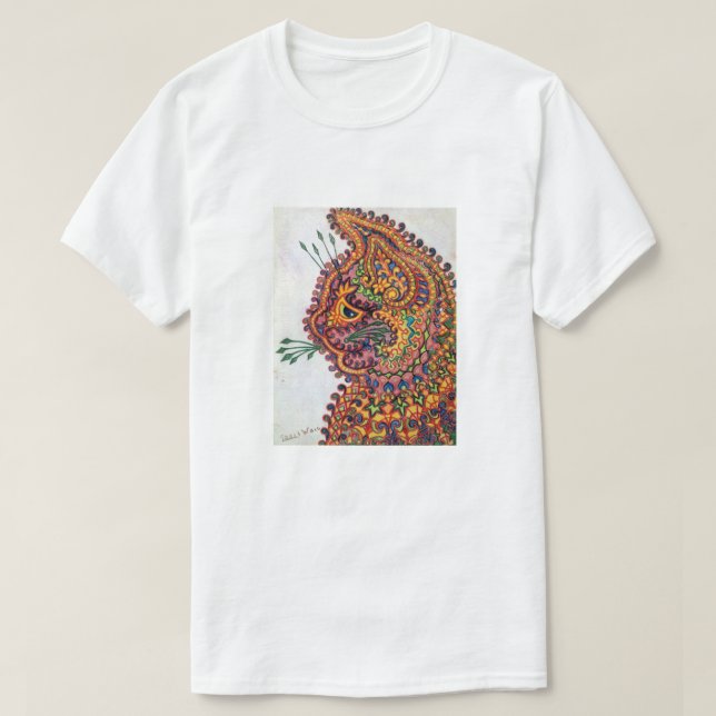 Camiseta Gato, Louis Wain (Diseño del anverso)