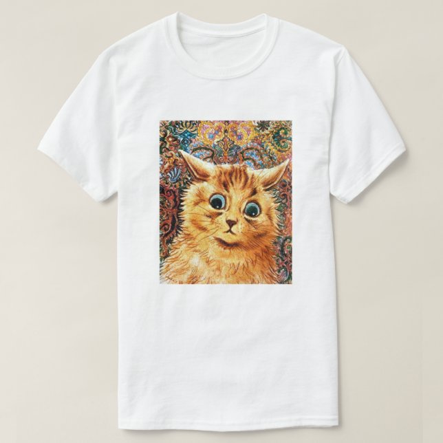 Camiseta Gato, Louis Wain (Diseño del anverso)